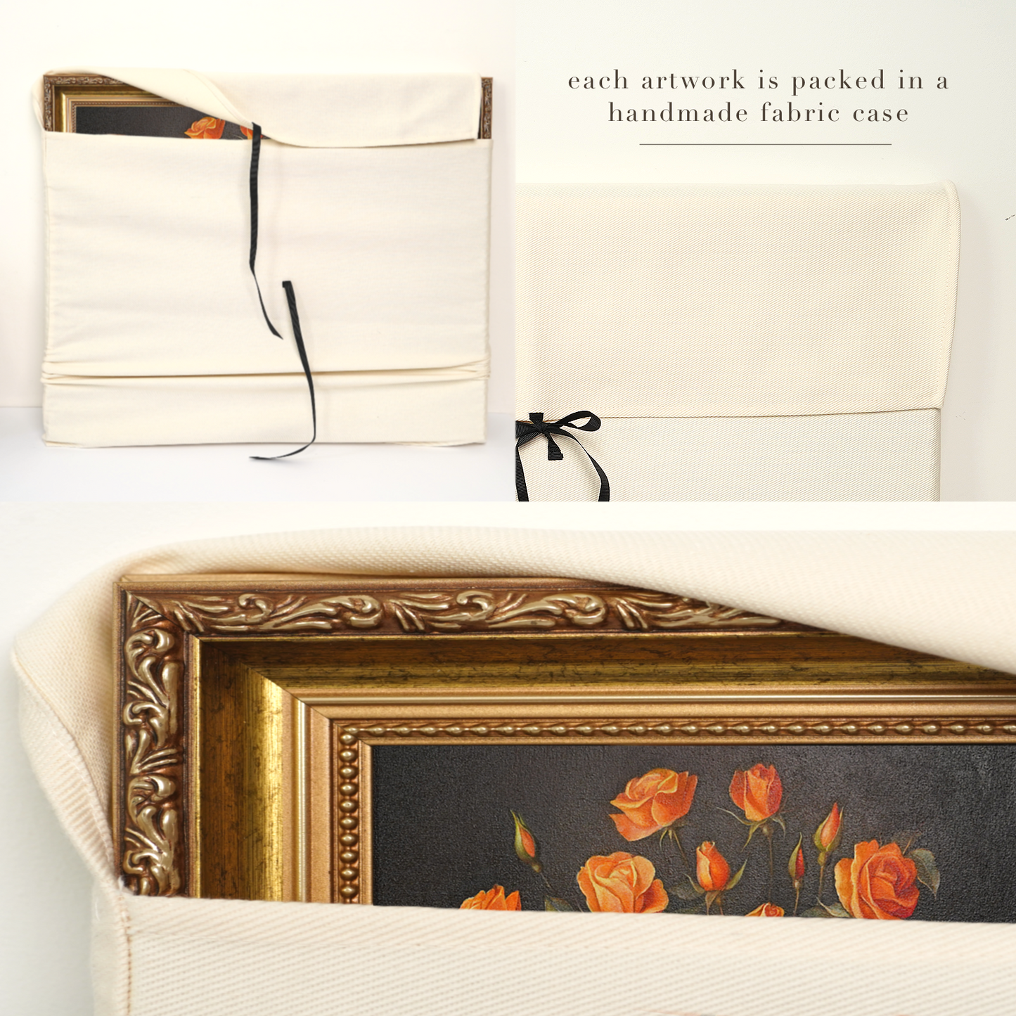 Original Roses Oil Painting