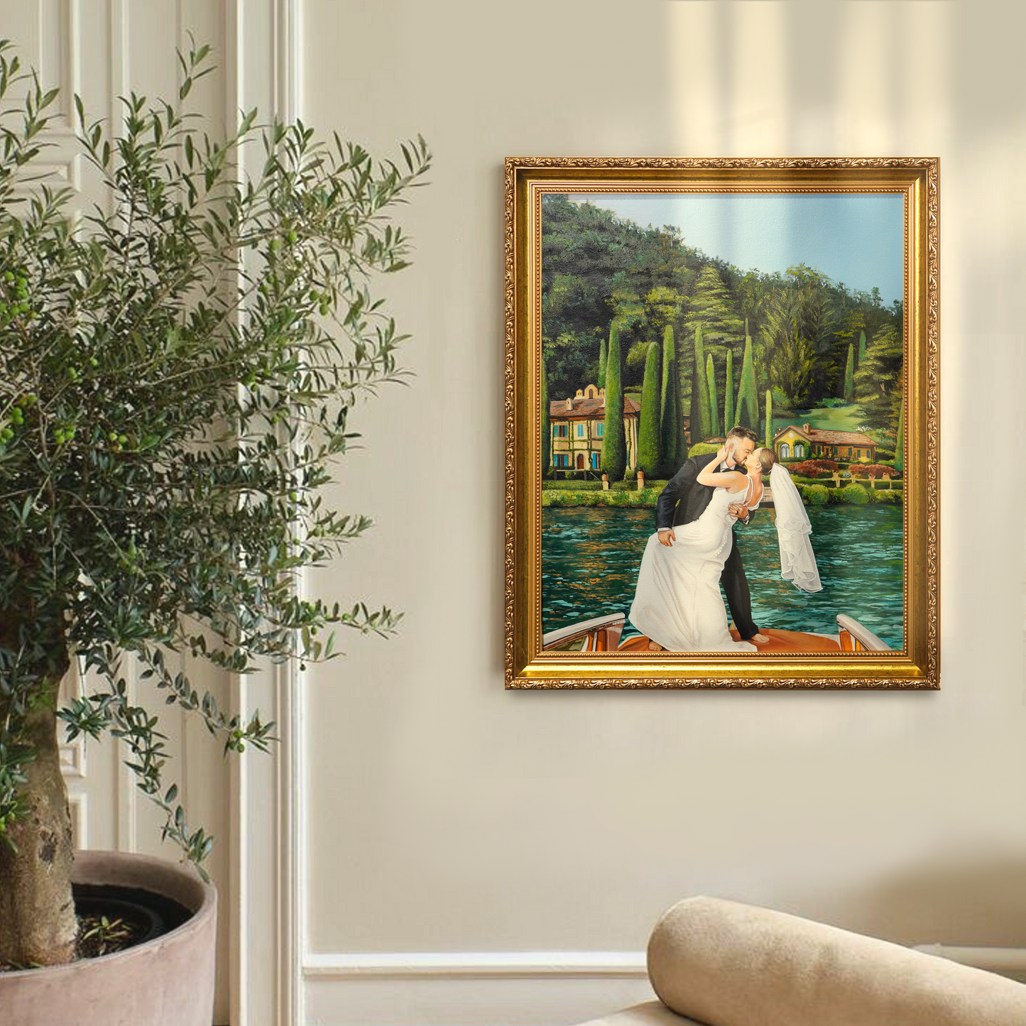 Custom Family Oil Portrait