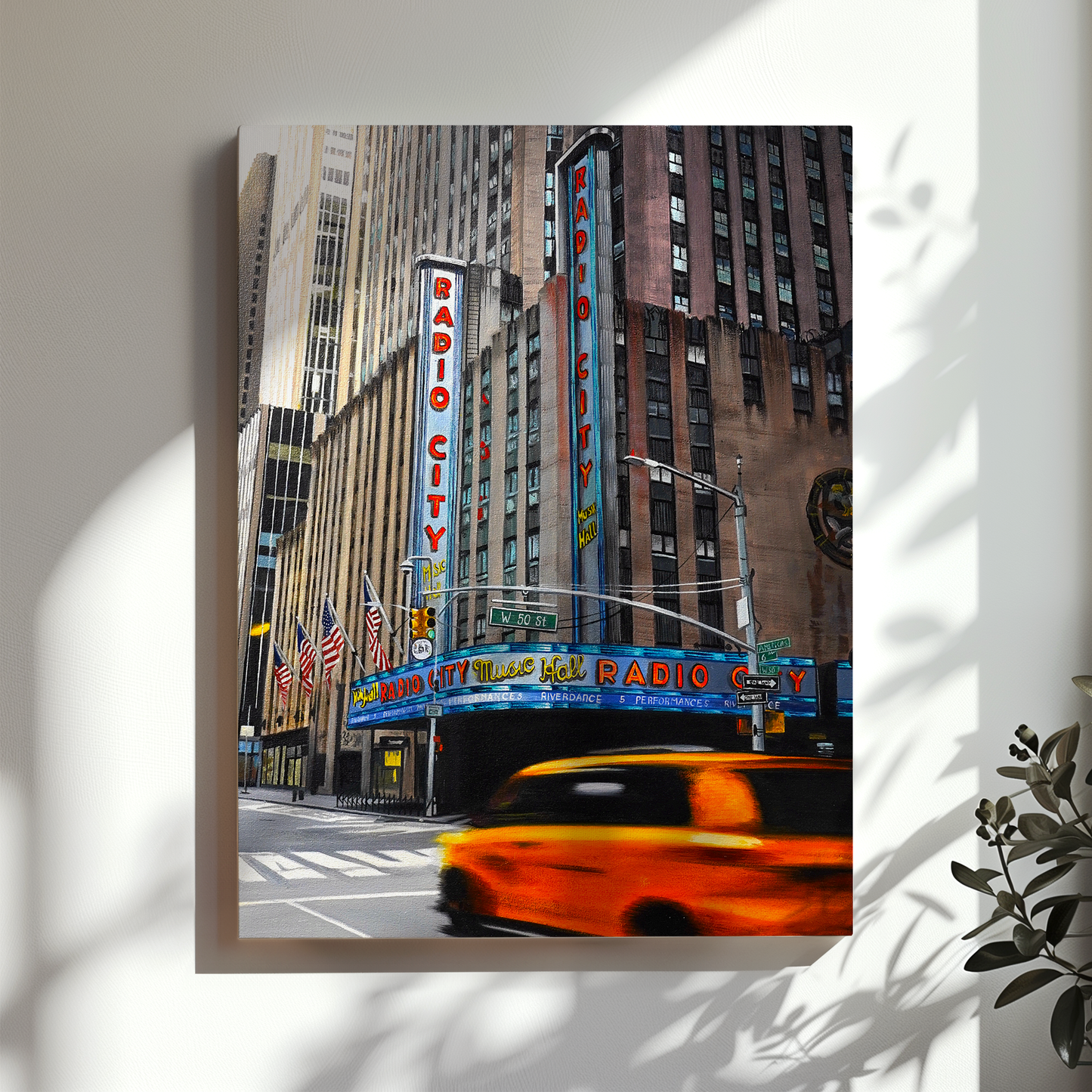 Original NYC Street Oil Painting