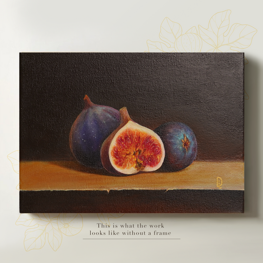 Original Figs Oil Painting