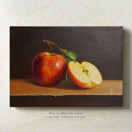Original Apples Oil Painting