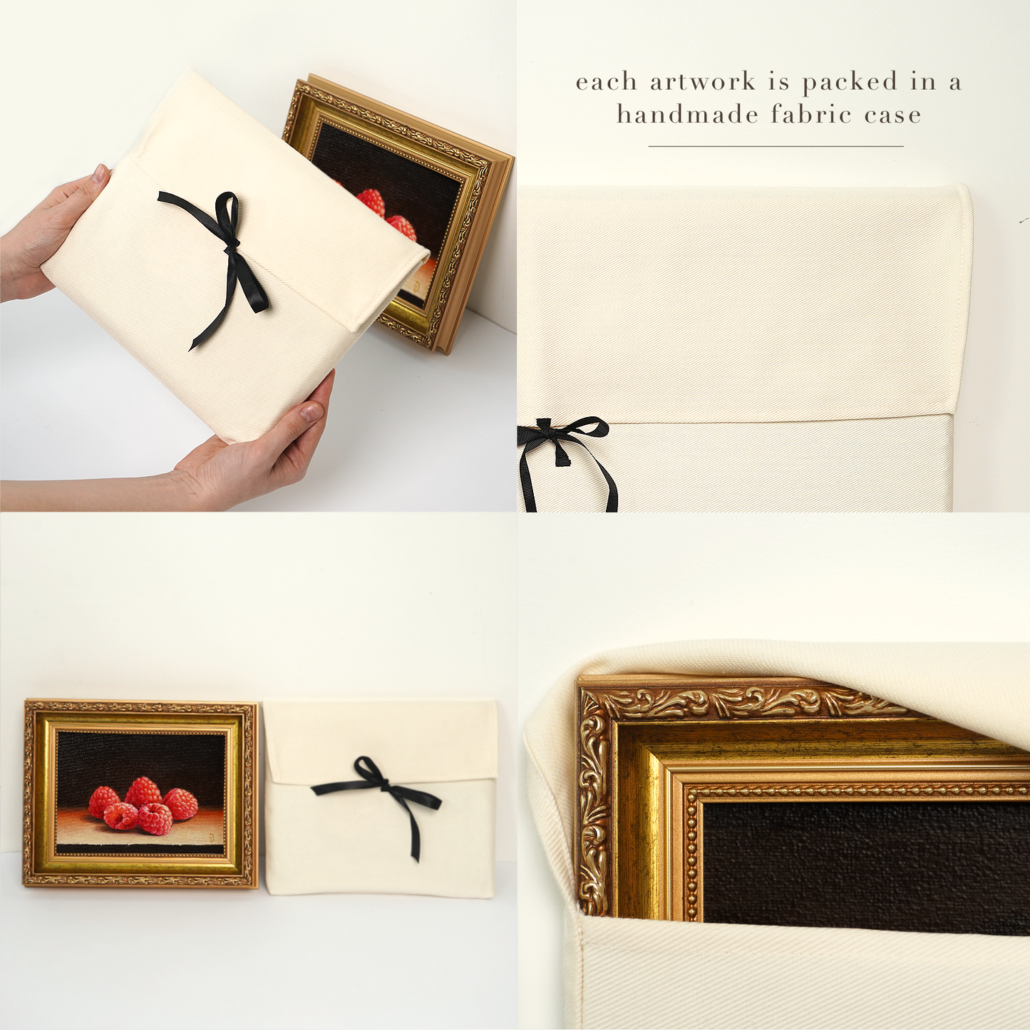 Original Raspberries Oil Painting