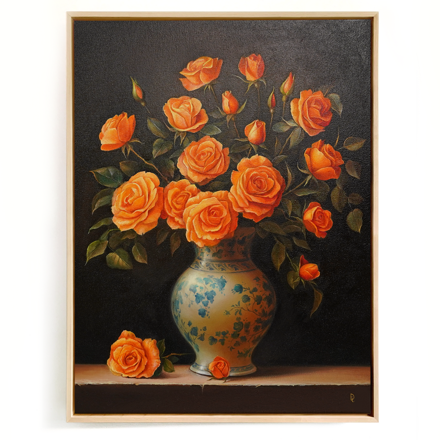 Custom Flower & Still Life Oil Paintings
