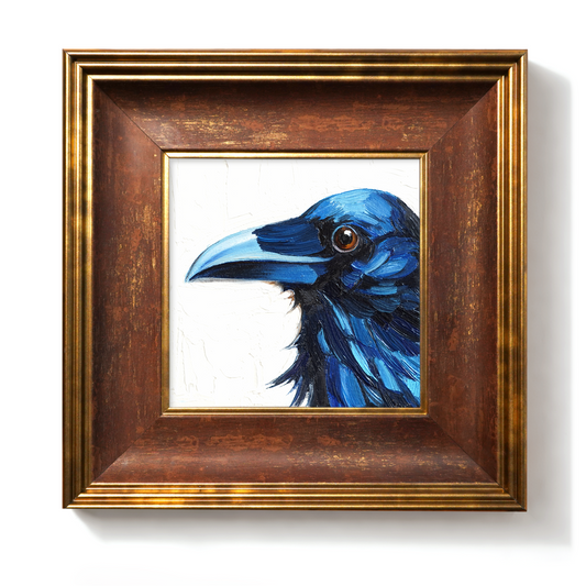 Original Raven Oil Painting