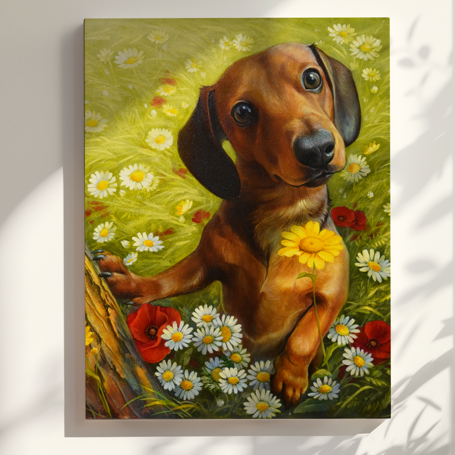 Custom Pet Oil Portrait