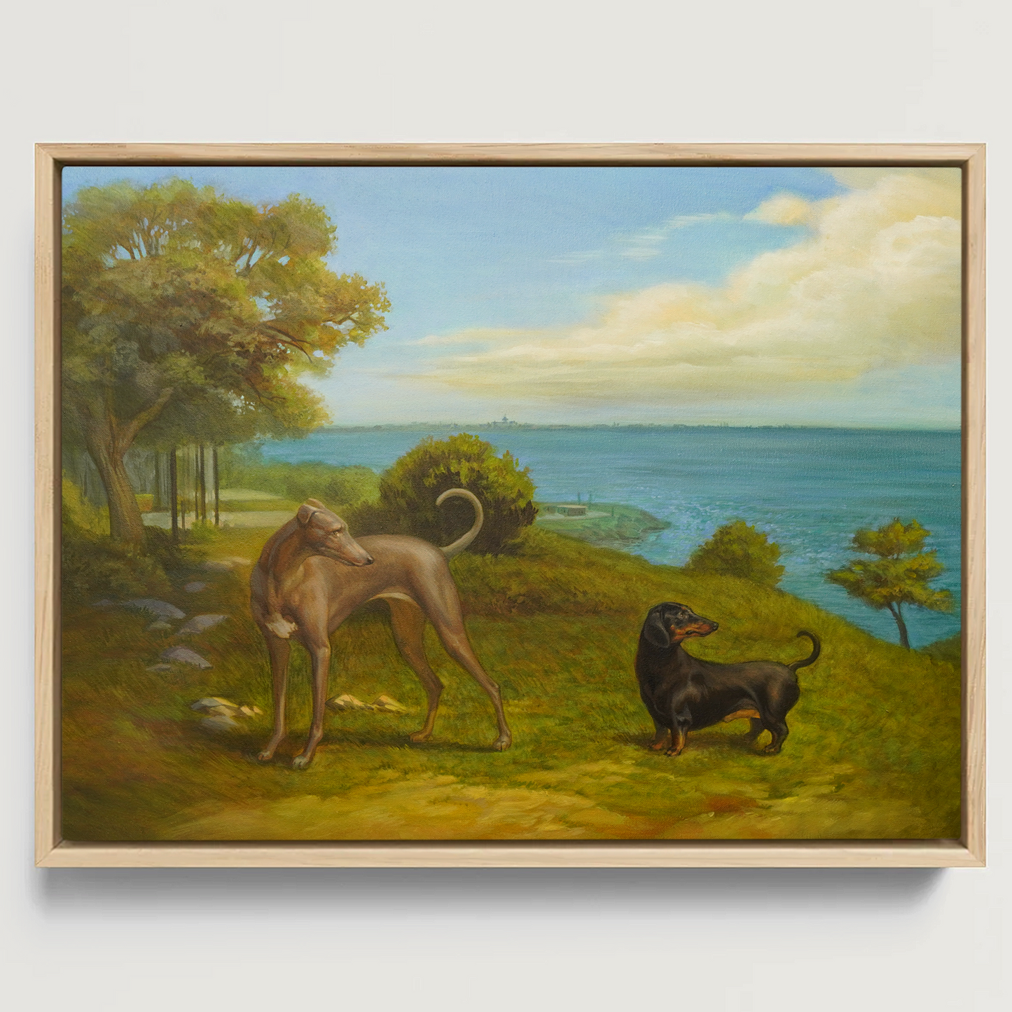 Custom Pet Oil Portrait