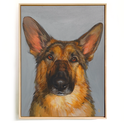 Custom Pet Oil Portrait