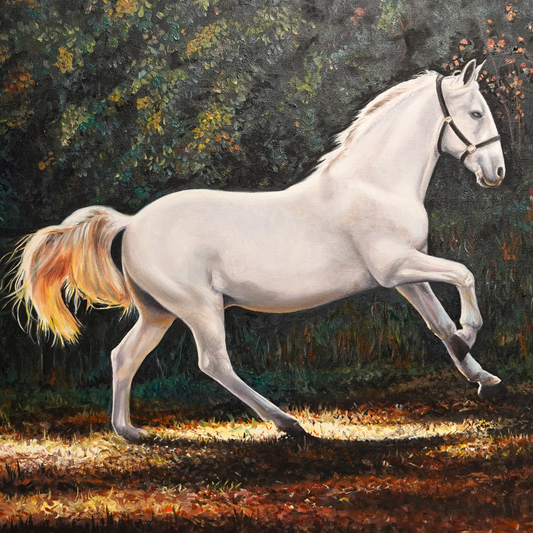 Custom Horse Oil Portrait