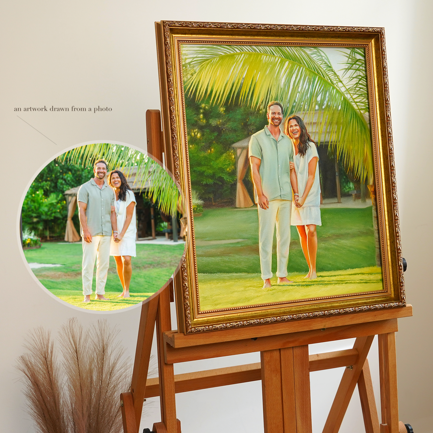 Custom Family Oil Portrait