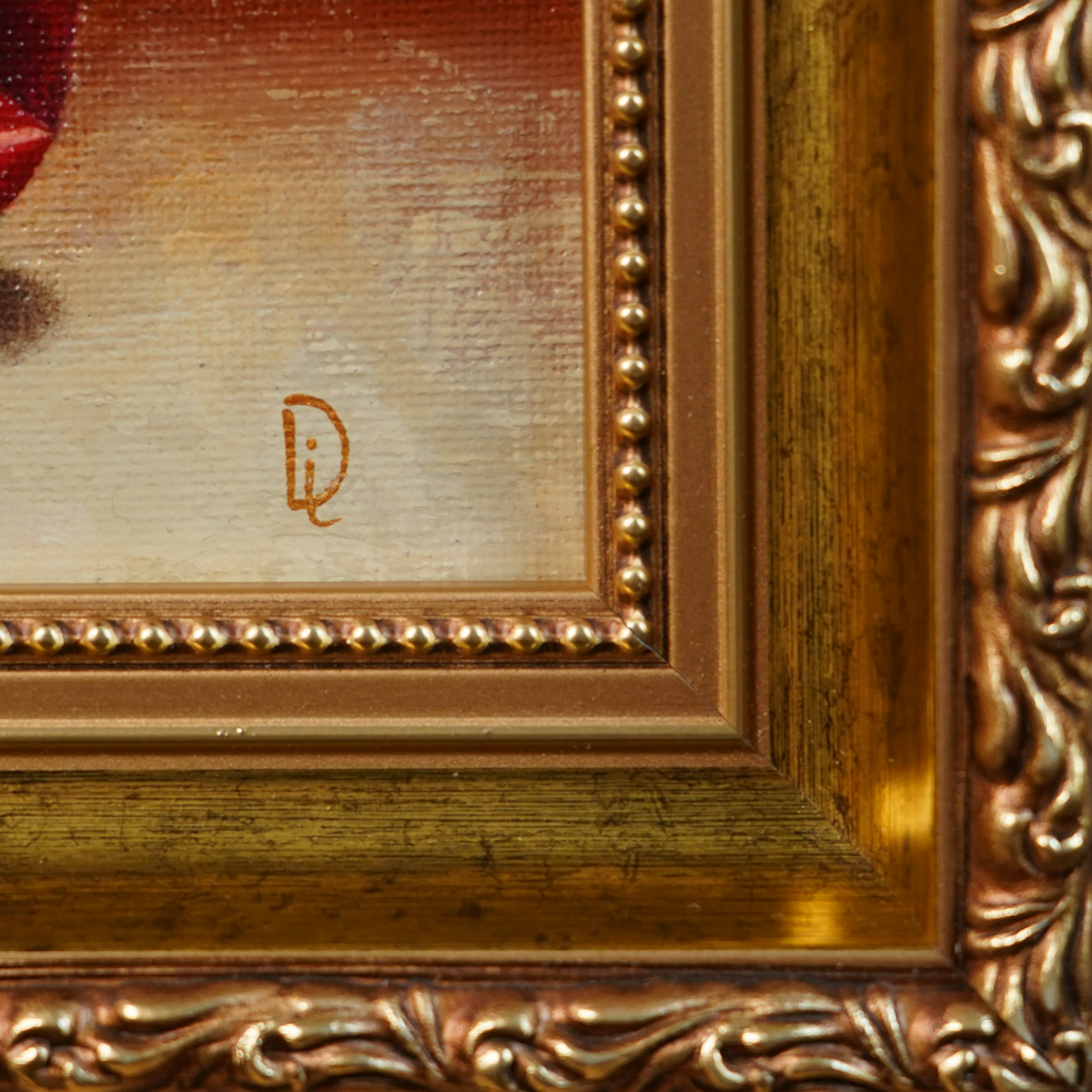 Original Crushed Coca-Cola Can Miniature Oil Painting