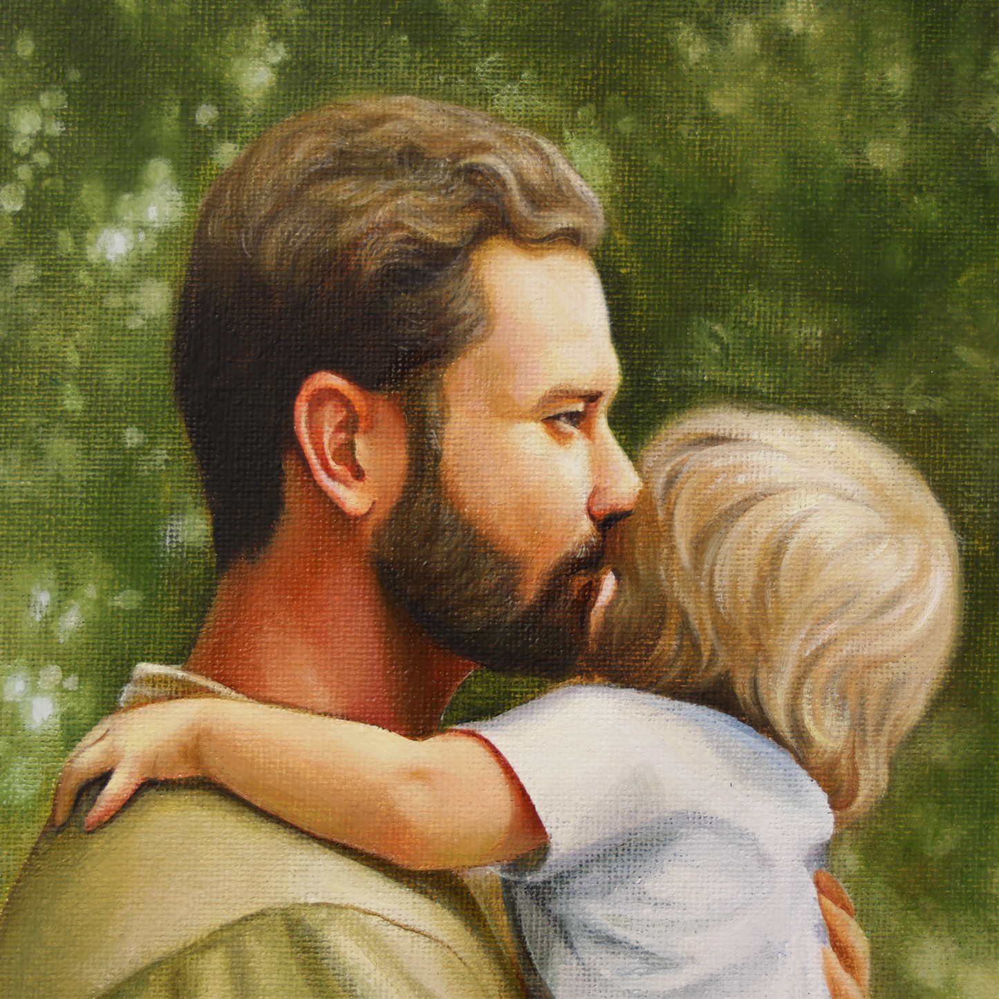 Custom Family Oil Portrait