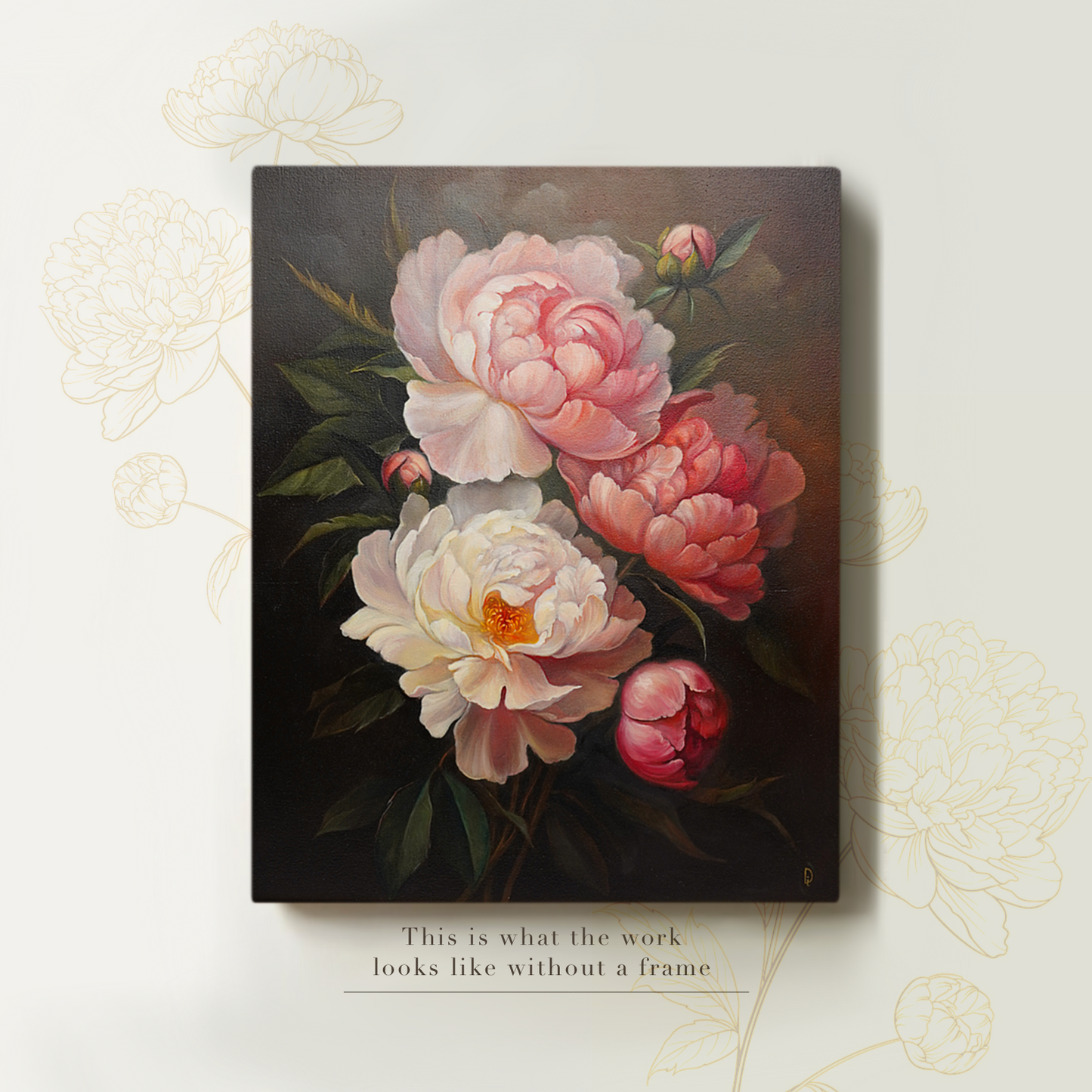 Custom Flower & Still Life Oil Painting