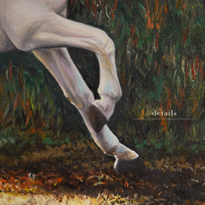 Custom Horse Oil Portrait