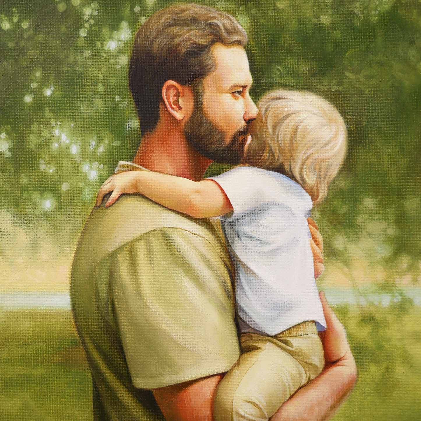 Custom Family Oil Portrait