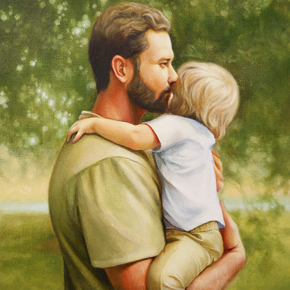 Custom Family Oil Portrait