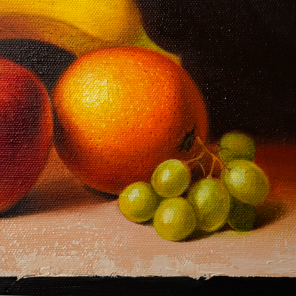 Original Fruit Still Life Oil Painting