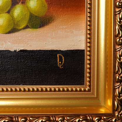 Original Fruit Still Life Oil Painting