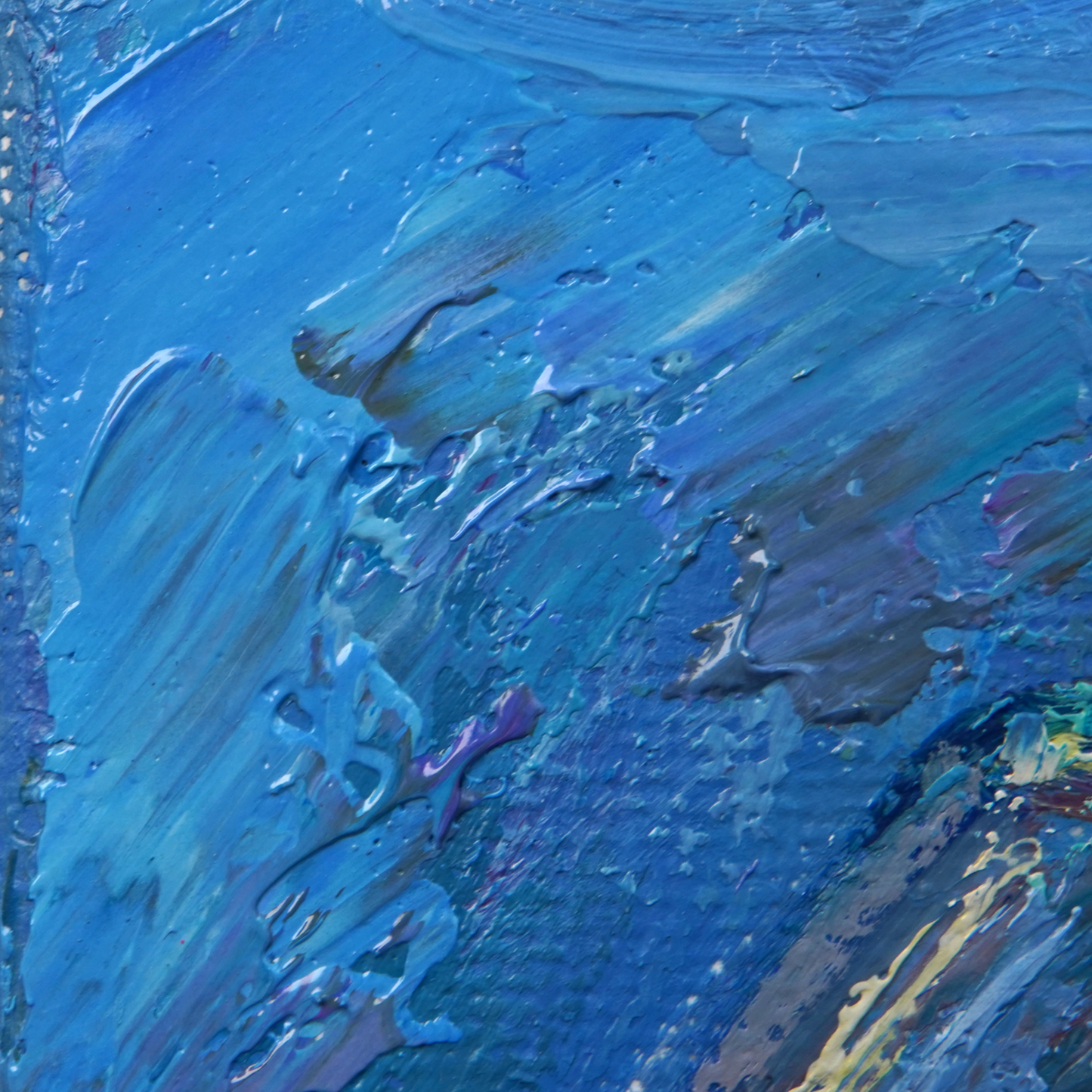 Original Cat & Goldfish Aquarium Oil Painting