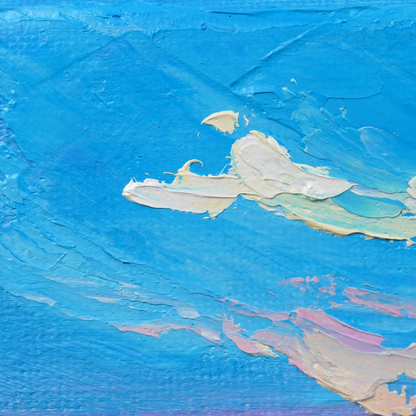 Original Coastal Landscape Oil Painting