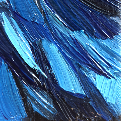 Original Raven Oil Painting