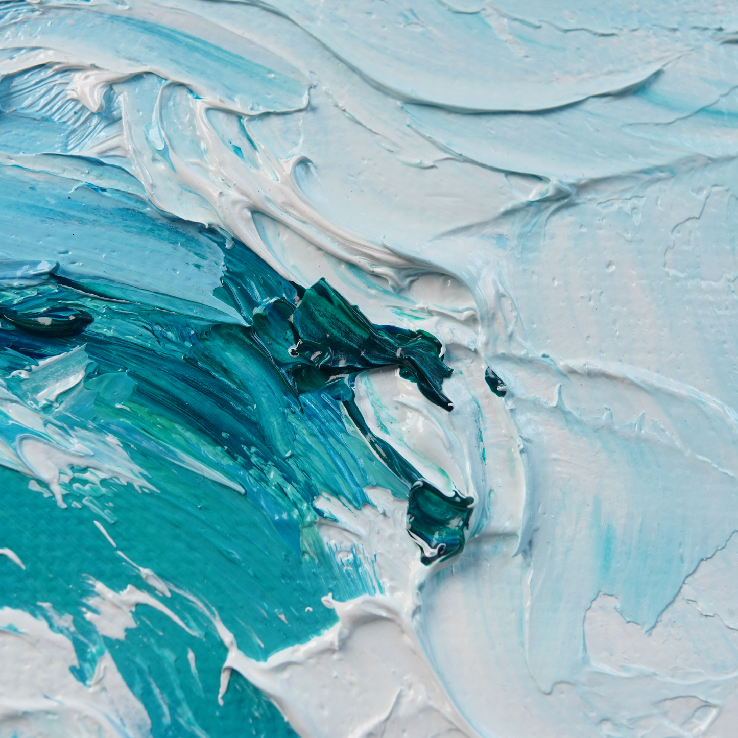 Original Ocean Wave Oil Painting