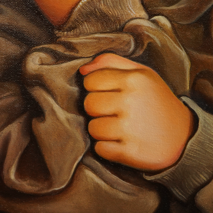 Custom Child Oil Portrait