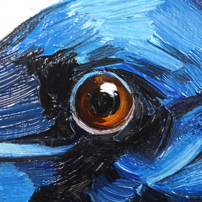Original Raven Oil Painting