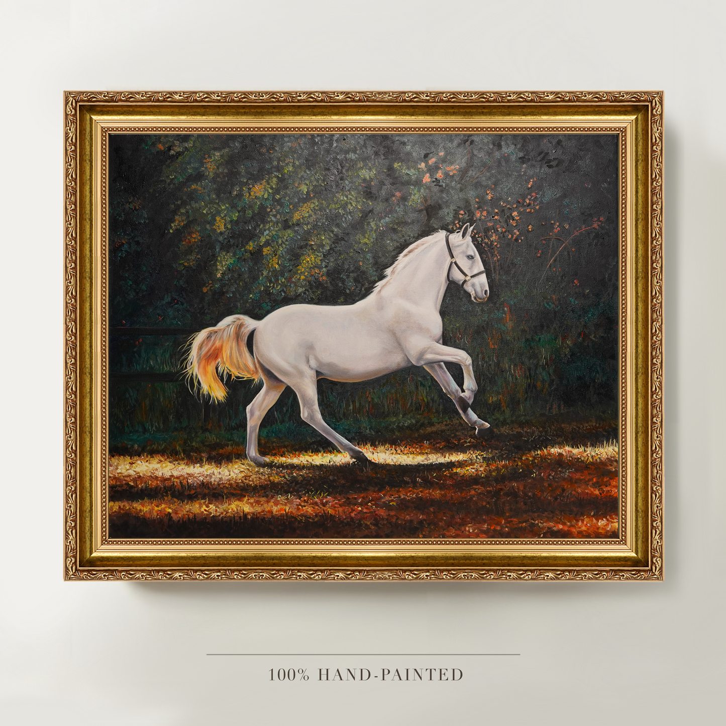 Custom Horse Oil Portrait