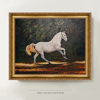Custom Horse Oil Portrait