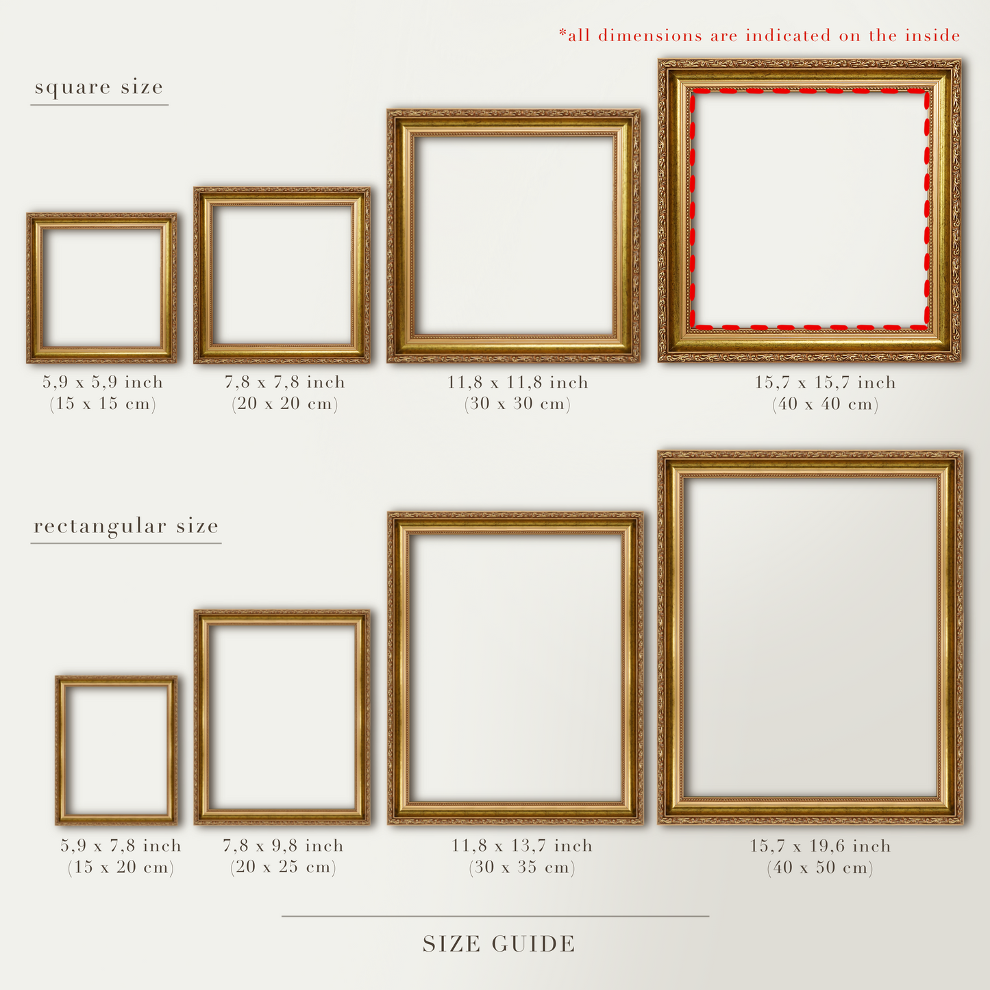 Wooden Frame Add-On (Shop Orders Only)
