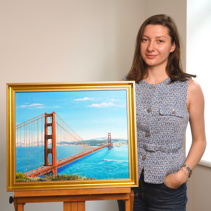 Custom Place Oil Portrait