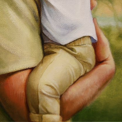 Custom Family Oil Portrait