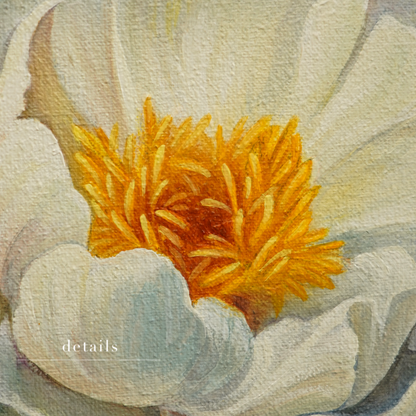 Original Peonies Oil Painting