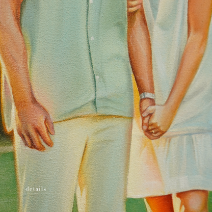 Custom Family Oil Portrait