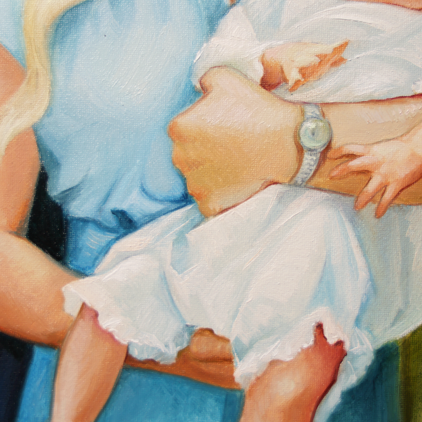 Custom Family Oil Portrait