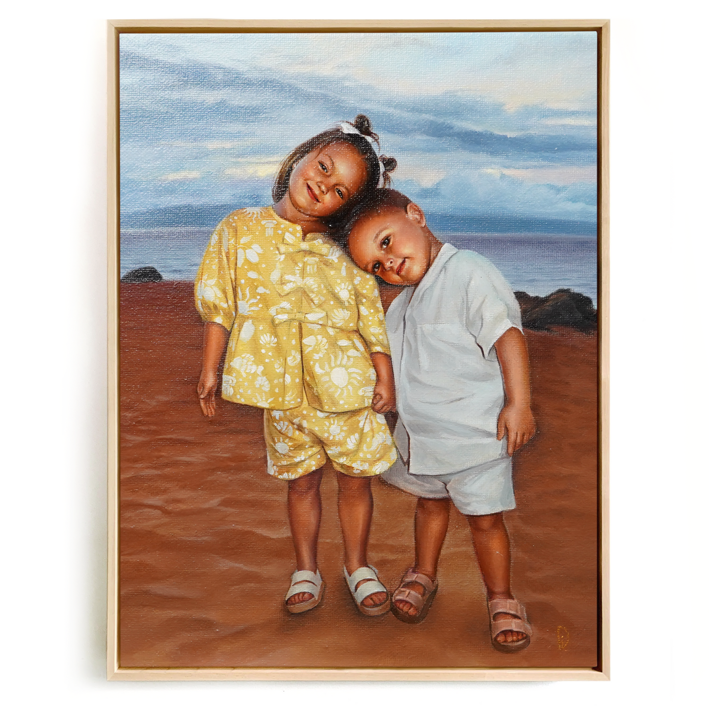 Custom Child Oil Portrait