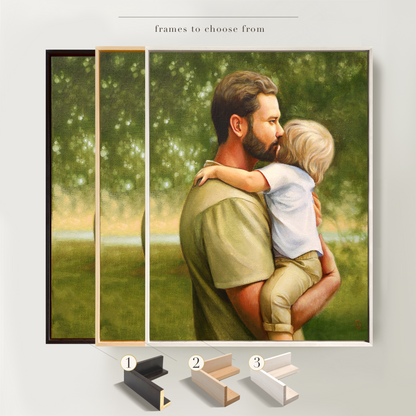 Custom Family Oil Portrait