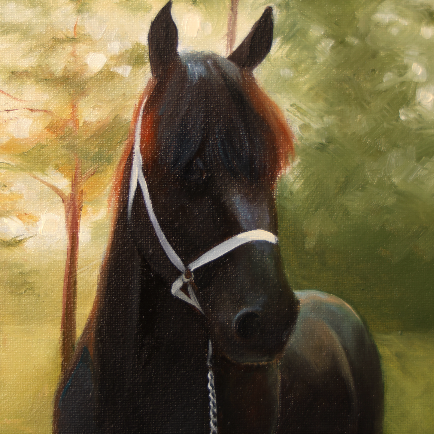 Custom Wedding Oil Portrait