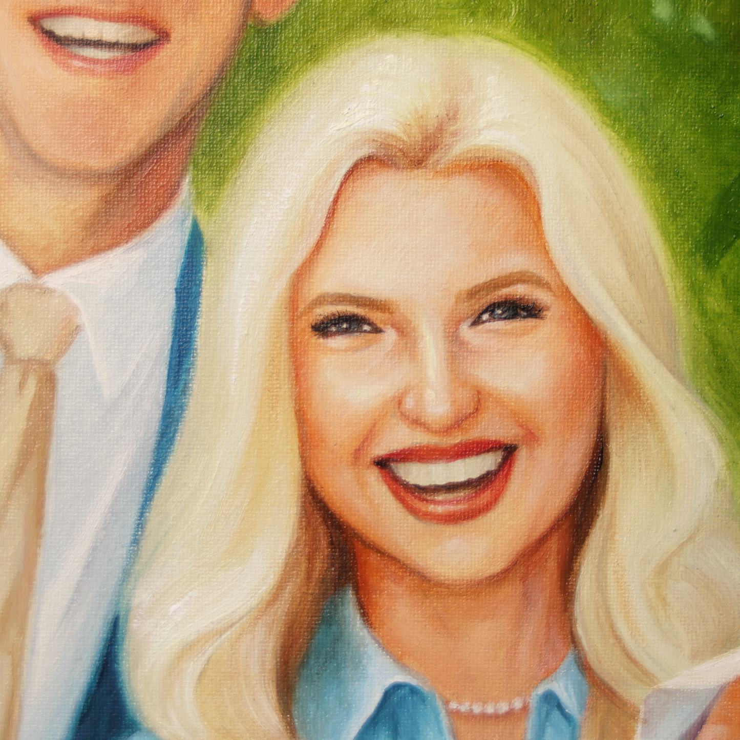 Custom Family Oil Portrait