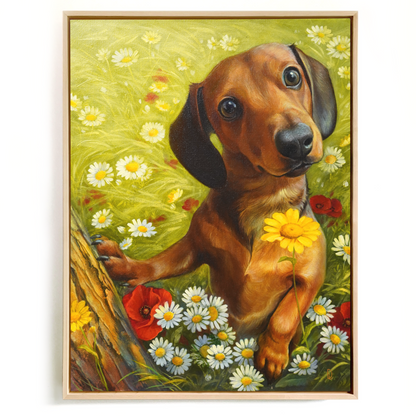 Custom Pet Oil Portrait