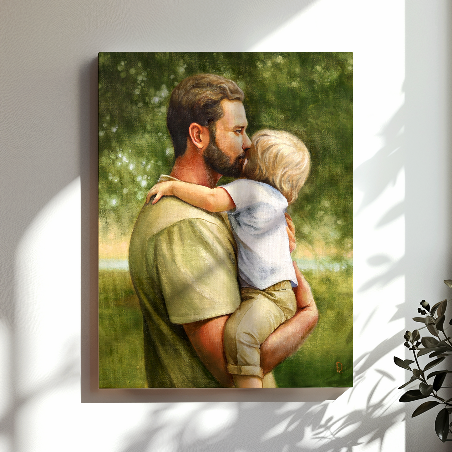 Custom Family Oil Portrait