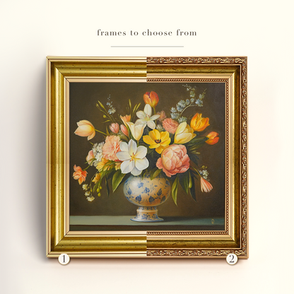 Original Flower Oil Painting