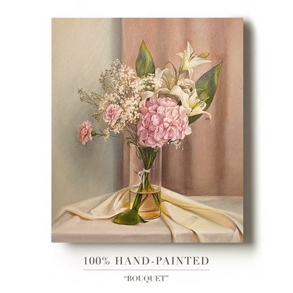 Original Oil Flower Still Life