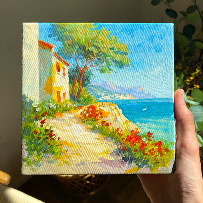 Original Oil Seascape Etude (Choose Yours)