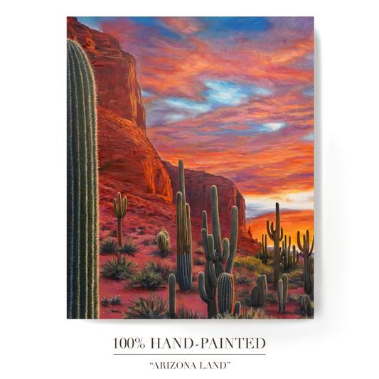 Original Arizona Oil Landscape