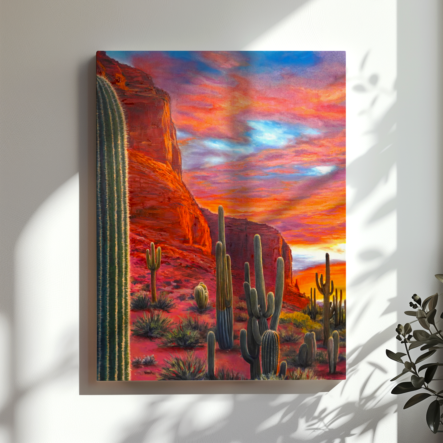 Original Arizona Oil Landscape
