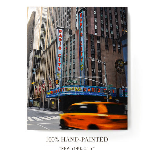 Original NYC Street Oil Painting
