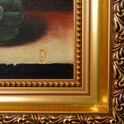 Original Artichoke Oil Painting