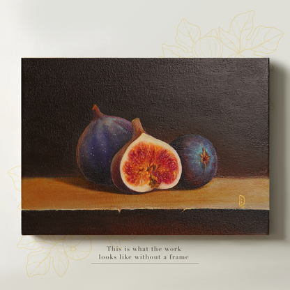 Original Figs Oil Painting