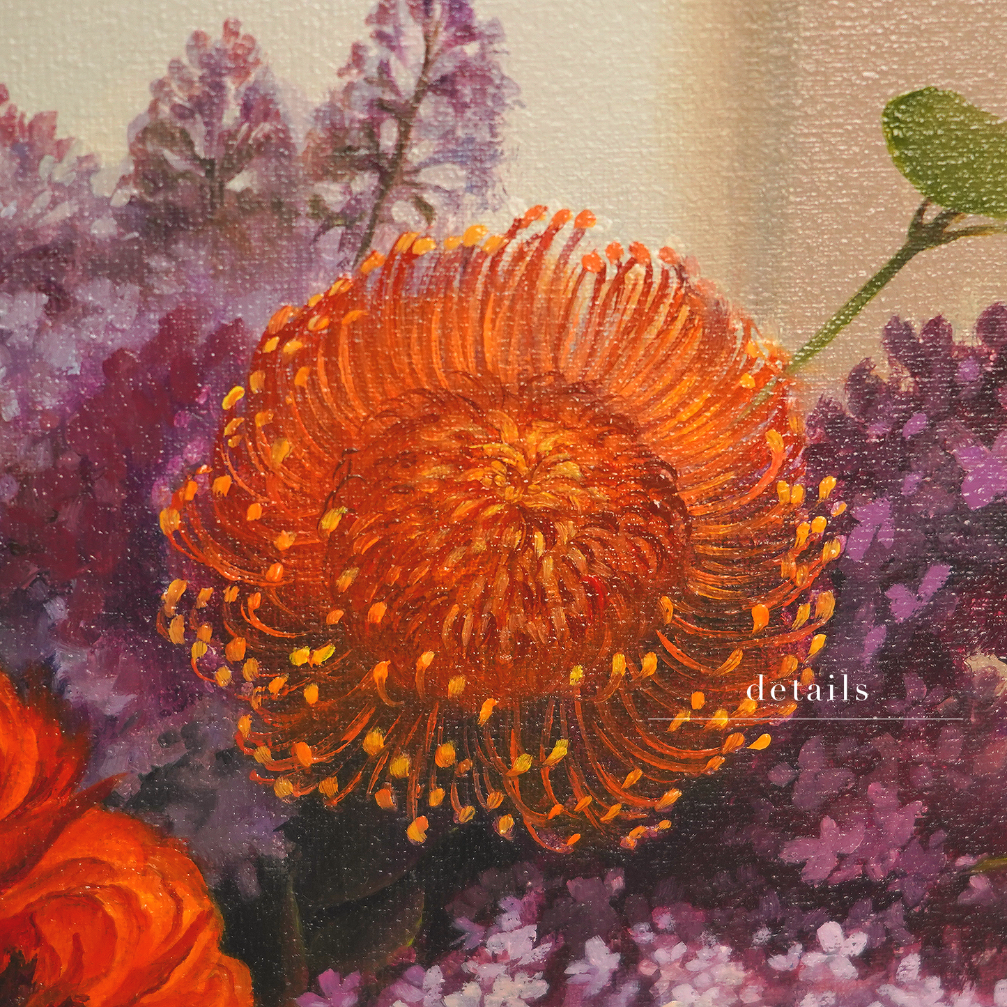 Custom Flower & Still Life Oil Painting